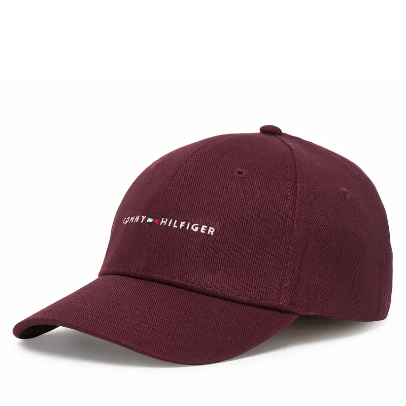 Cappellino Tommy Hilfiger Th Foundation Hct 6 Panel Cap AM0AM14045 Bordeaux