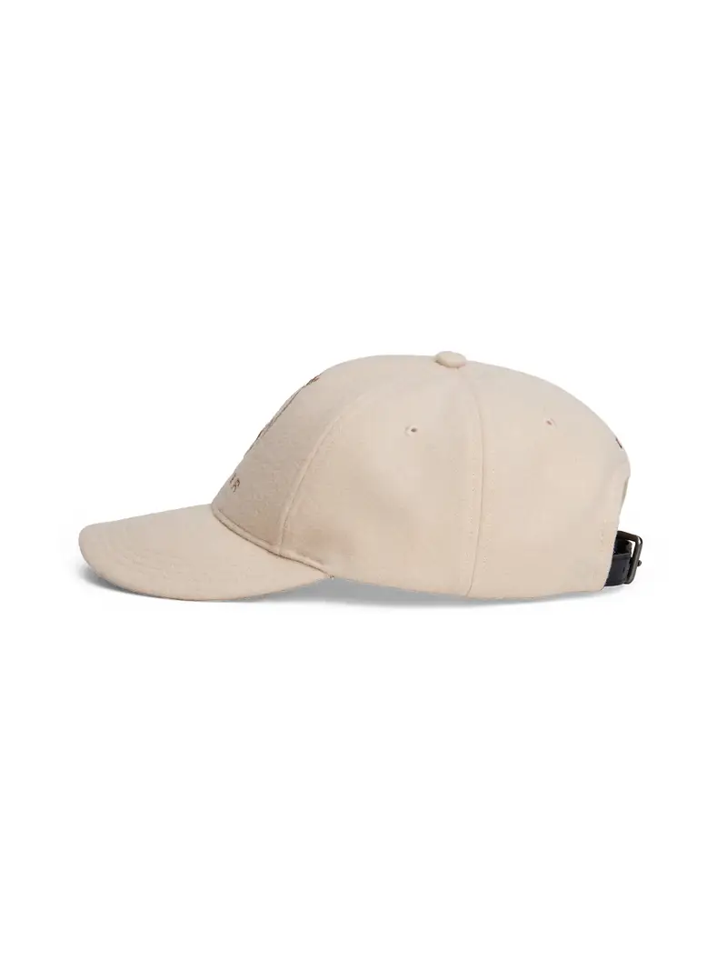 Cappello da baseball beige / camello