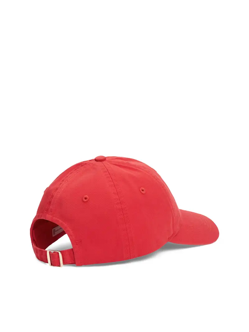 Cappello da baseball rosso / bianco miniatura 3