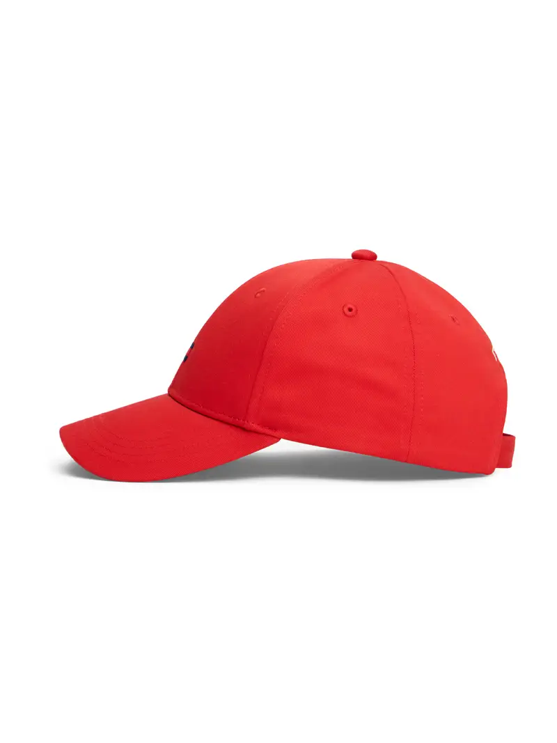 Cappello navy / rosso / rosso arancione / bianco