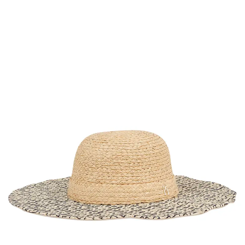 Cappello Tommy Hilfiger Beach Summer Straw Hat AW0AW16042 Écru Écru