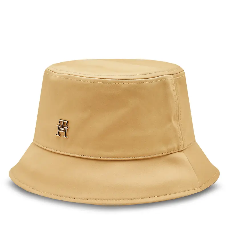 Cappello Tommy Hilfiger Distinct Rain Bucket Hat AW0AW16781 Beige