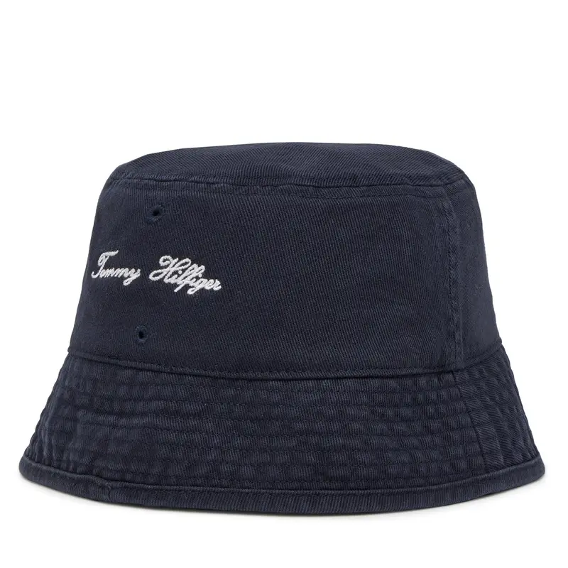 Cappello Tommy Hilfiger Seasonal Flag Bucket AM0AM13384 Blu scuro