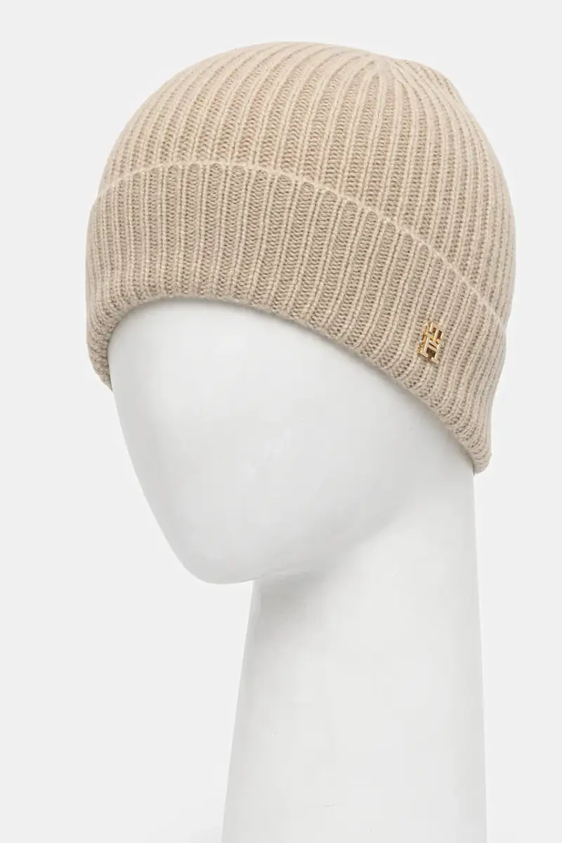 cappelo in cashemire colore beige AW0AW17772 miniatura 2