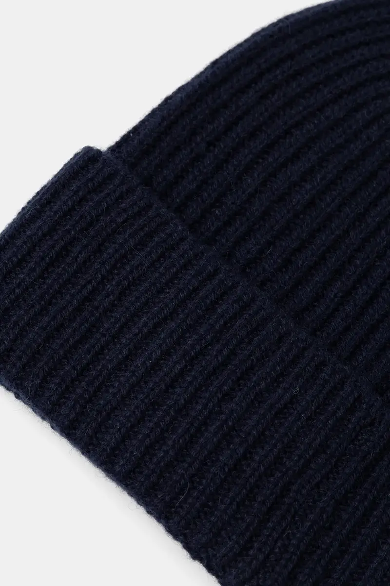 cappelo in cashemire colore blu navy AW0AW17772 miniatura 2