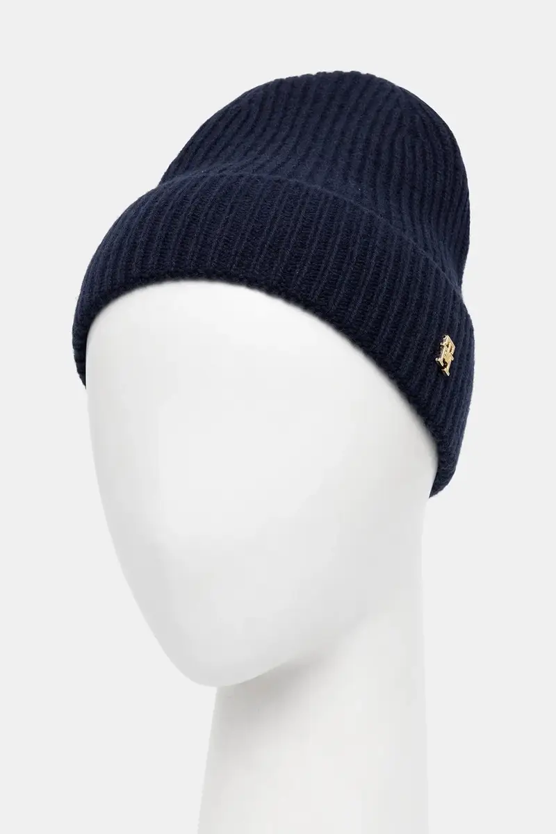cappelo in cashemire colore blu navy AW0AW17772 miniatura 3