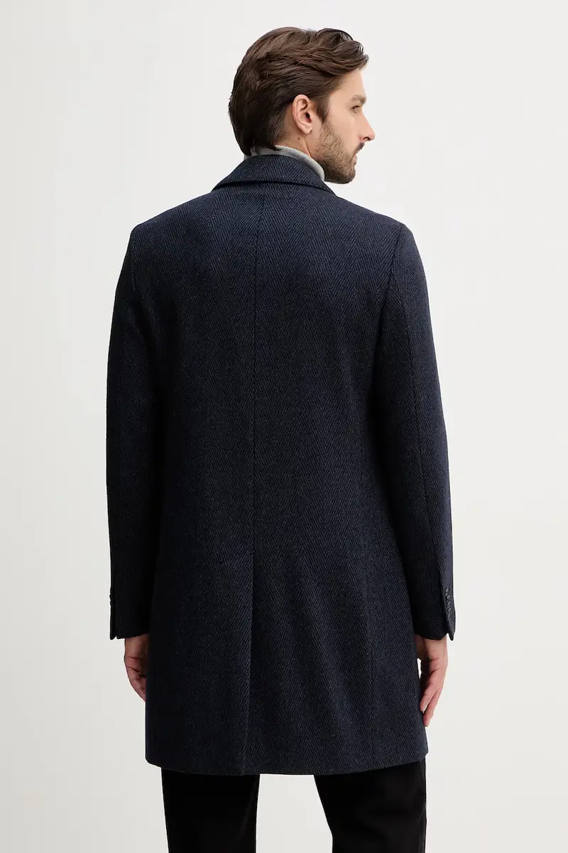 cappotto colore blu navy FSTHL4064.FSTH604 miniatura 3