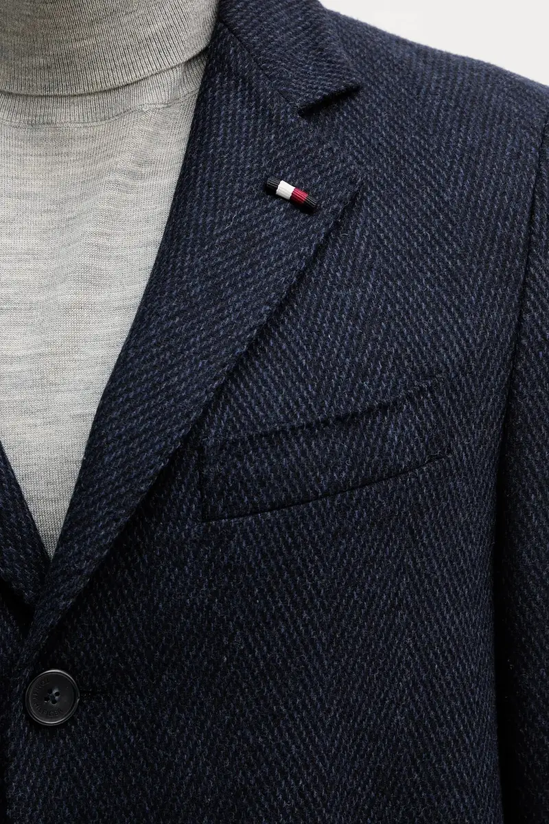 cappotto colore blu navy FSTHL4064.FSTH604 miniatura 5