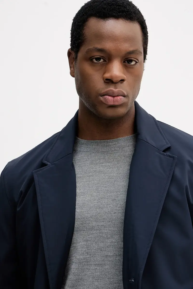 cappotto colore blu navy MW0MW40766 miniatura 4