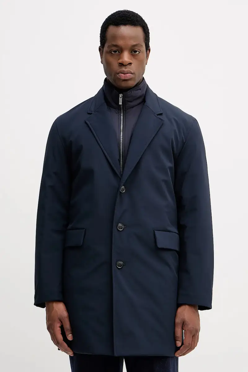 cappotto colore blu navy MW0MW40766