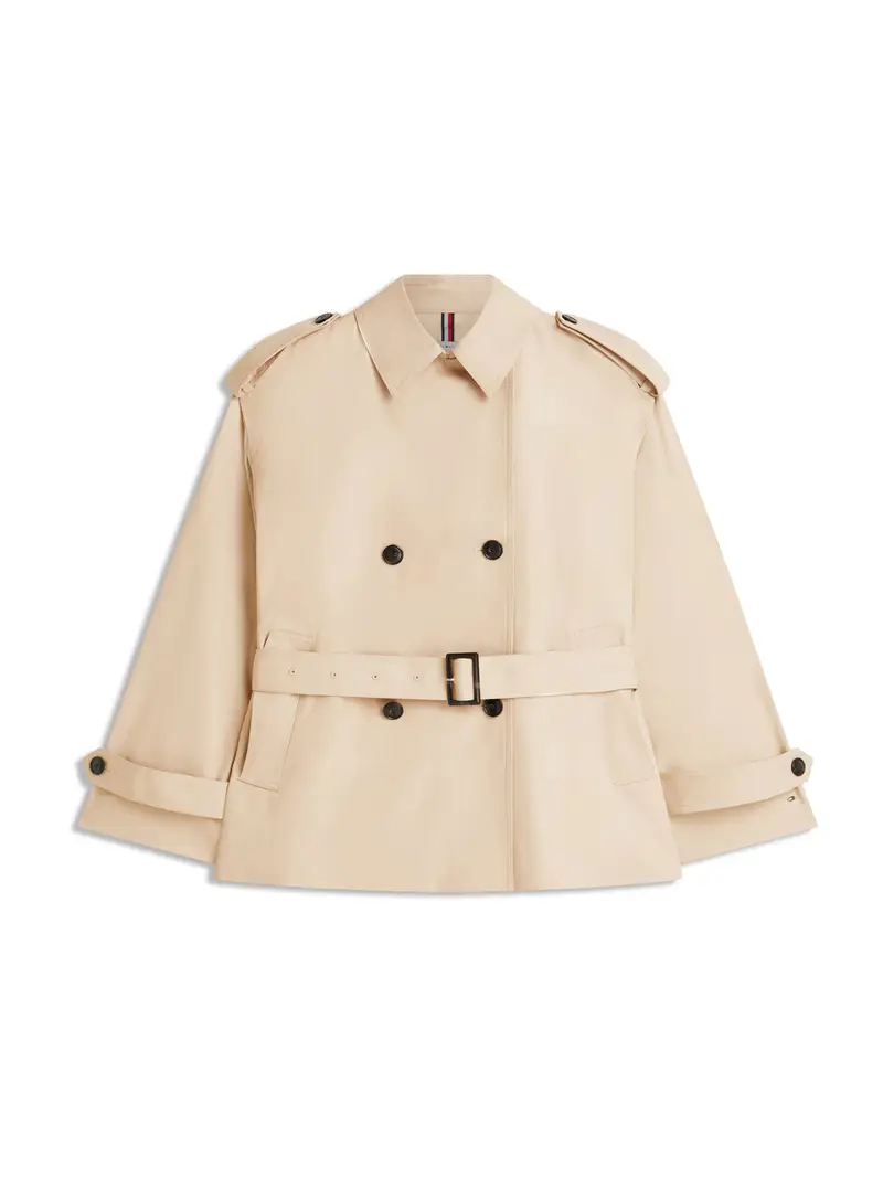 Cappotto di mezza stagione beige