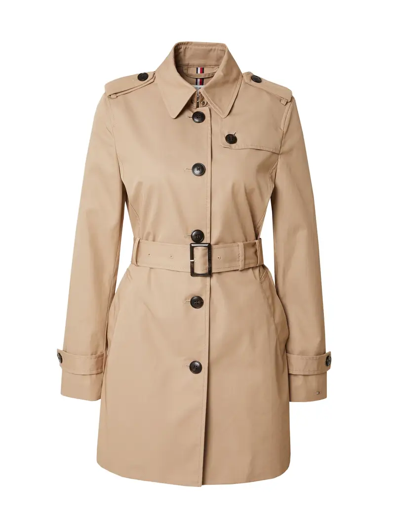 TOMMY HILFIGER Cappotto di mezza stagione 'Heritage'  beige