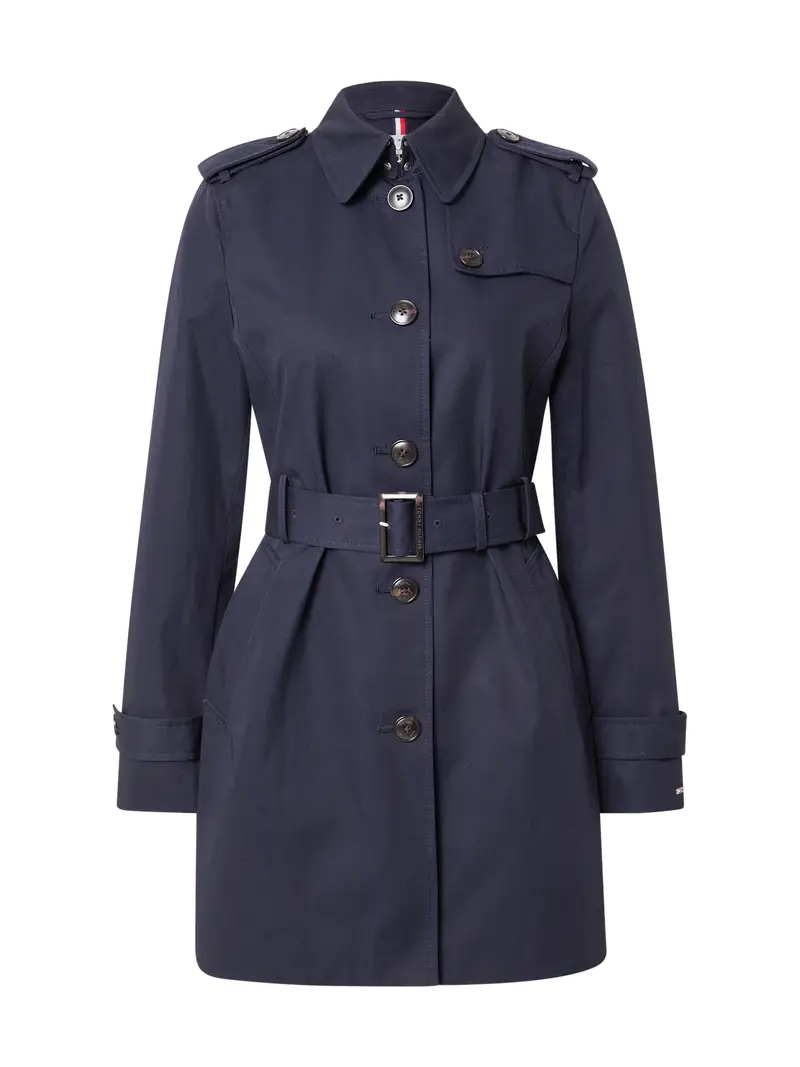 TOMMY HILFIGER Cappotto di mezza stagione 'Heritage'  blu notte