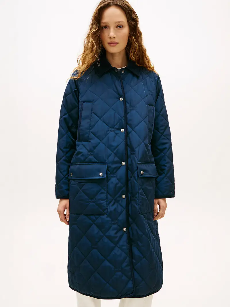 Cappotto di mezza stagione navy miniatura 3