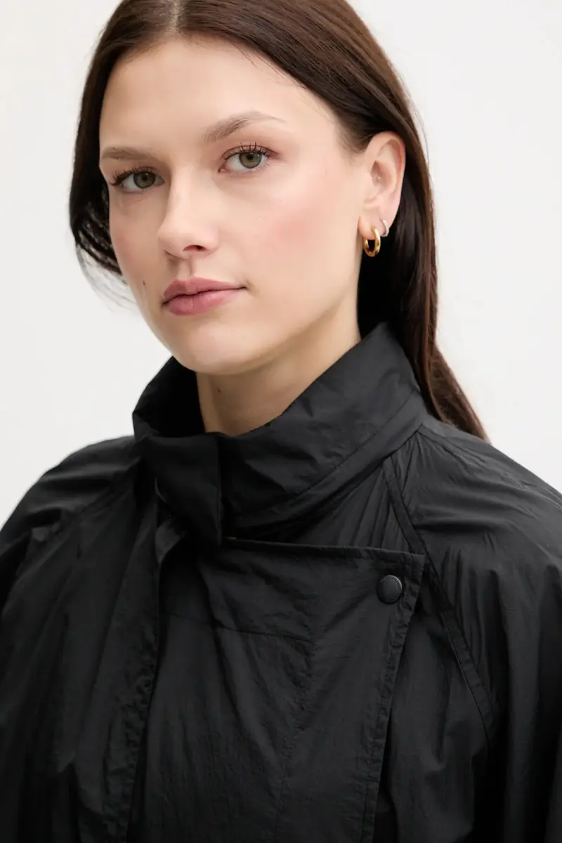 cappotto donna colore nero WW0WW46445 miniatura 4