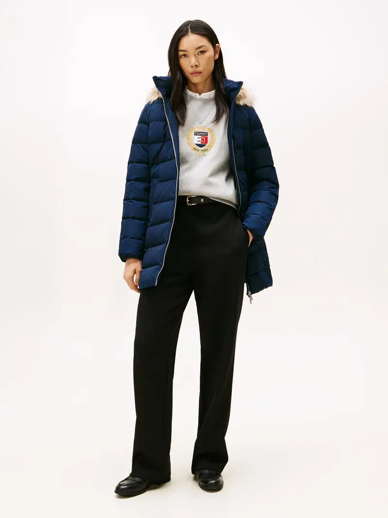 Cappotto invernale blu miniatura 2