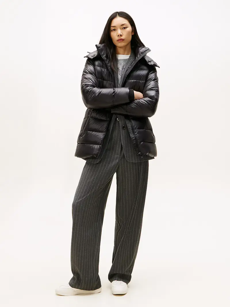 Cappotto invernale nero miniatura 2