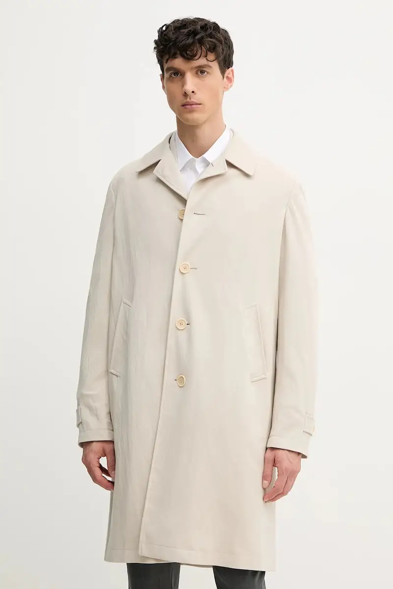 cappotto uomo colore beige SQTHL4031.SQTH523