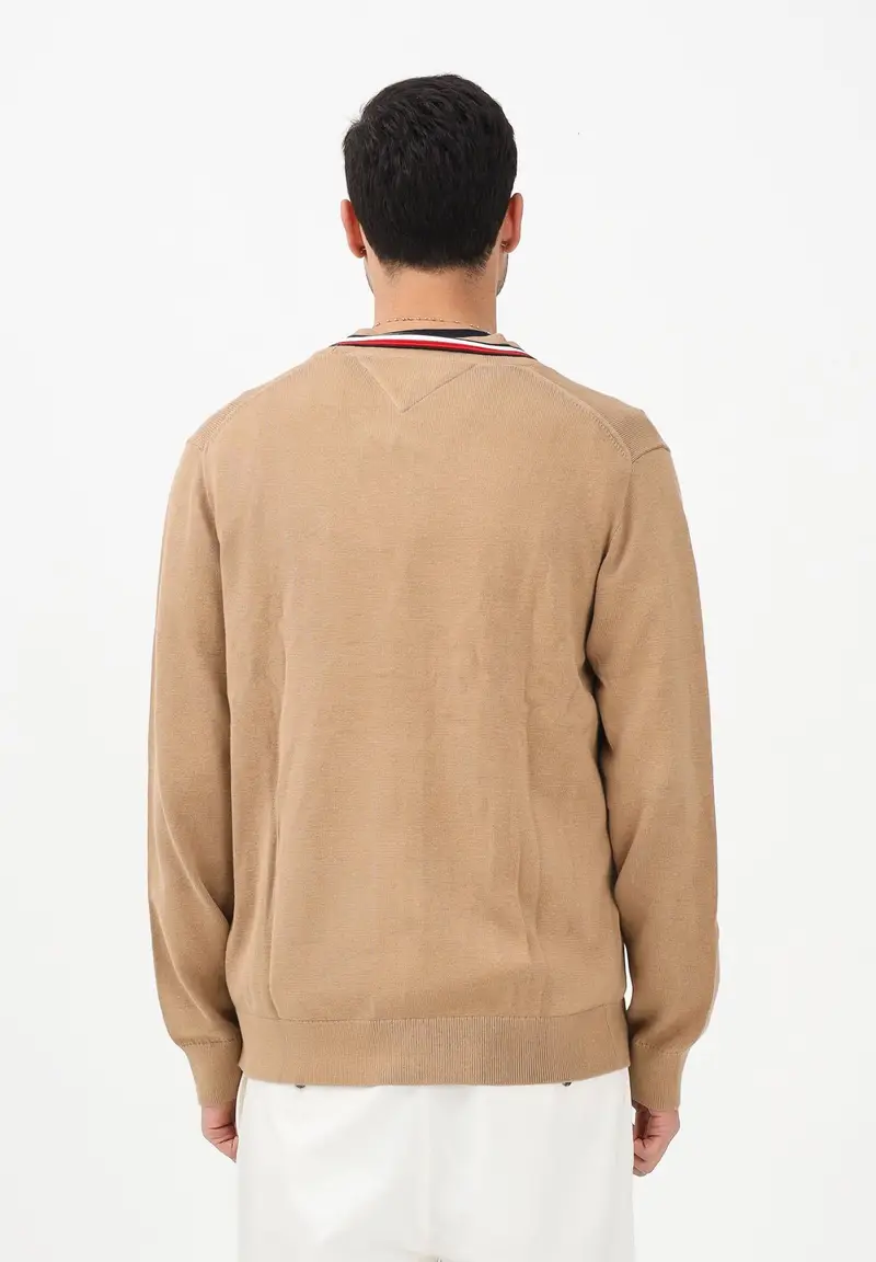 Tommy Hilfiger Cardigan Uomo Beige 3982995 miniatura 3