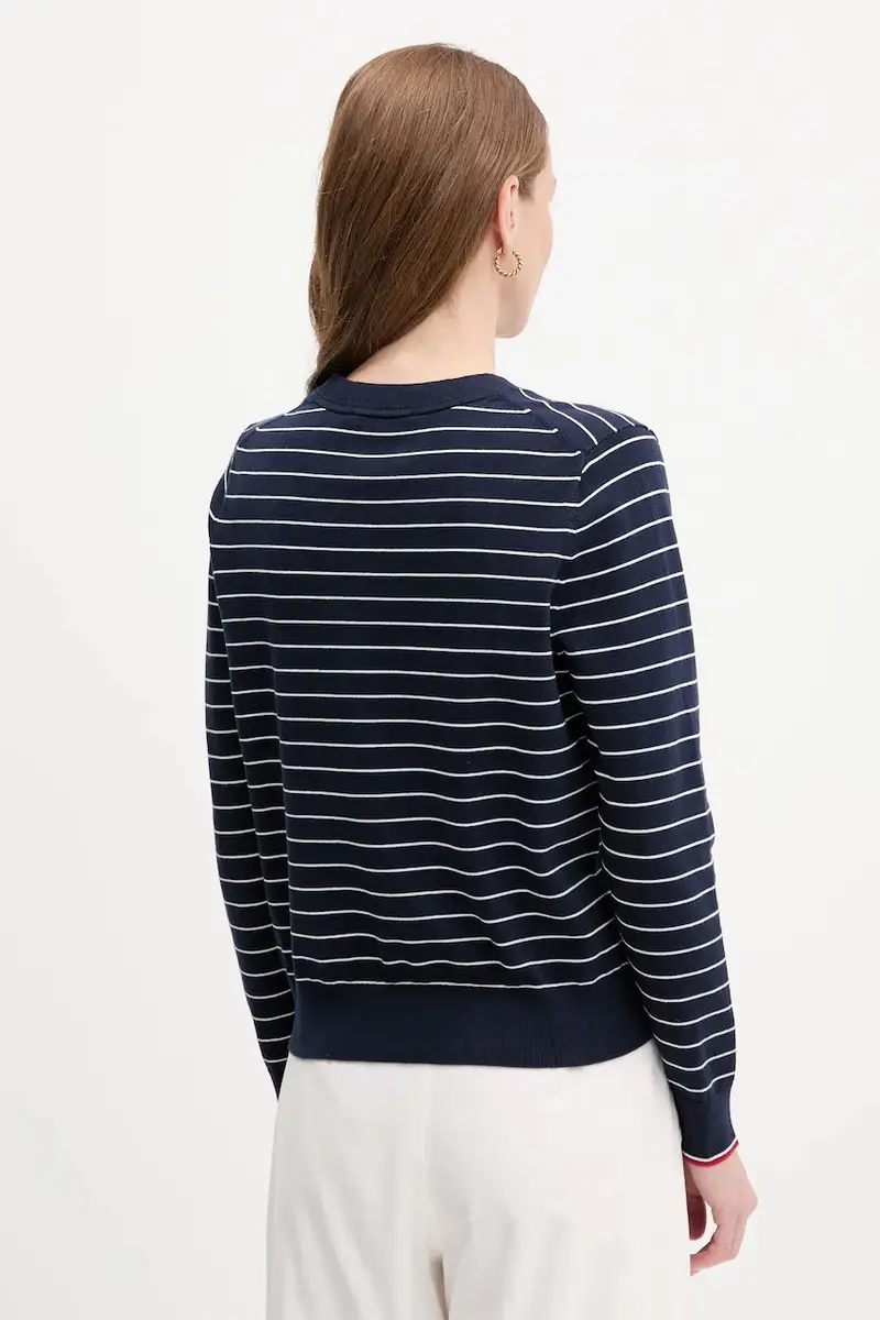 Tommy Hilfiger Cardigan Donna Blu 3133247 miniatura 3