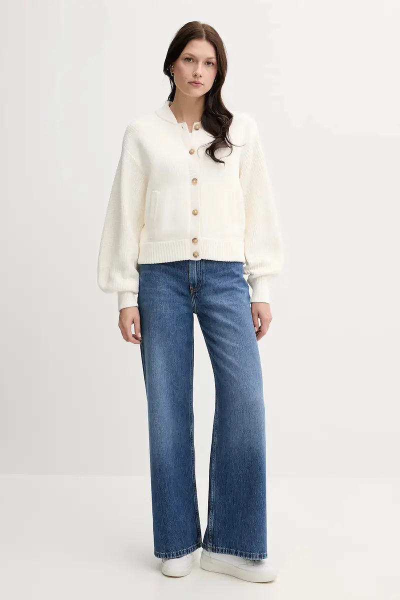 Tommy Hilfiger Cardigan Donna Beige 3123206 miniatura 2