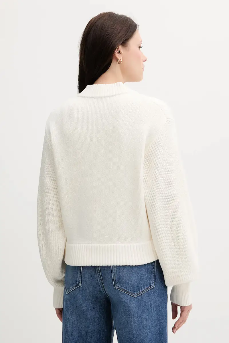 Tommy Hilfiger Cardigan Donna Beige 3123206 miniatura 3