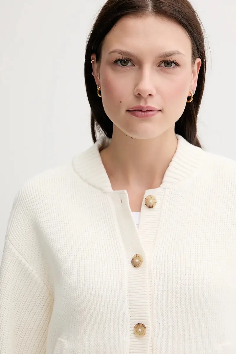 Tommy Hilfiger Cardigan Donna Beige 3123206 miniatura 4