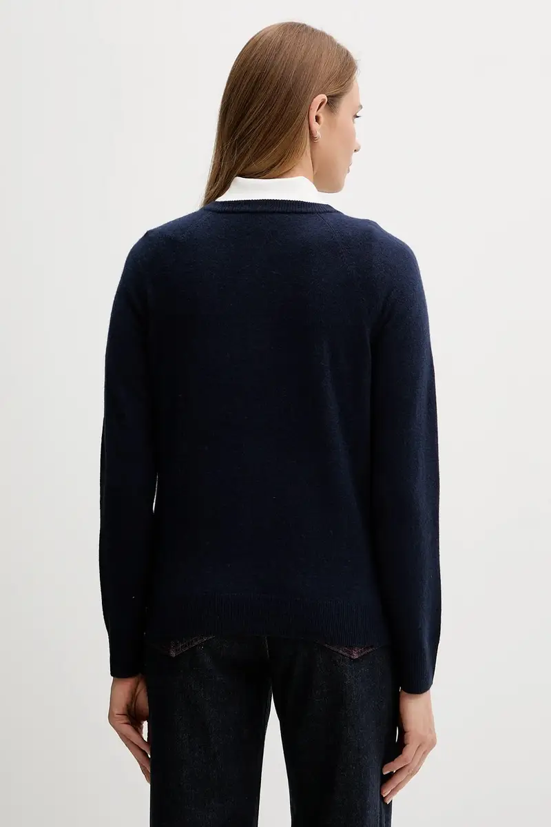 Tommy Hilfiger Cardigan Donna Blu 3595855 miniatura 3