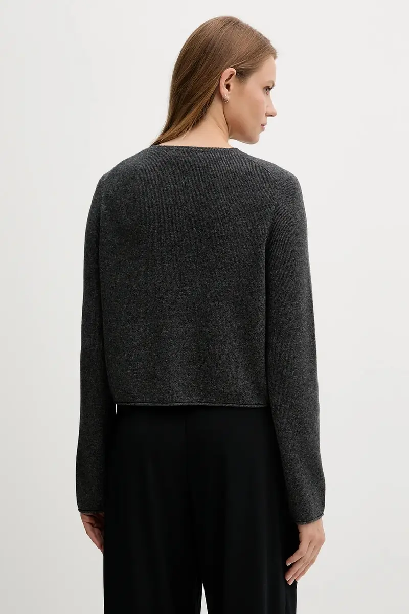 Tommy Hilfiger Cardigan Donna Grigio 3611598 miniatura 3