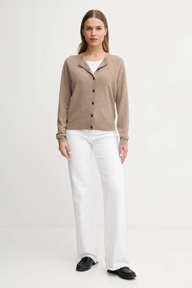 Tommy Hilfiger Cardigan Donna Beige 3574726 miniatura 2