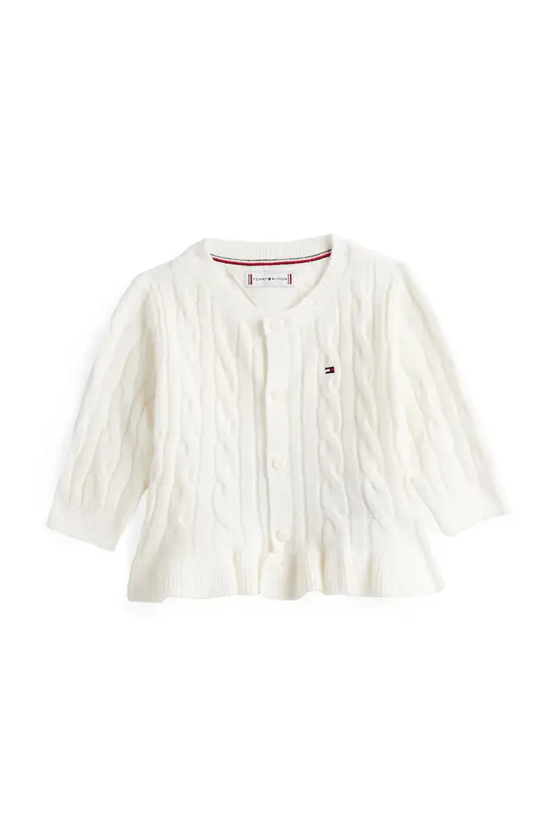 cardigan neonato/a colore bianco KN0KN02110