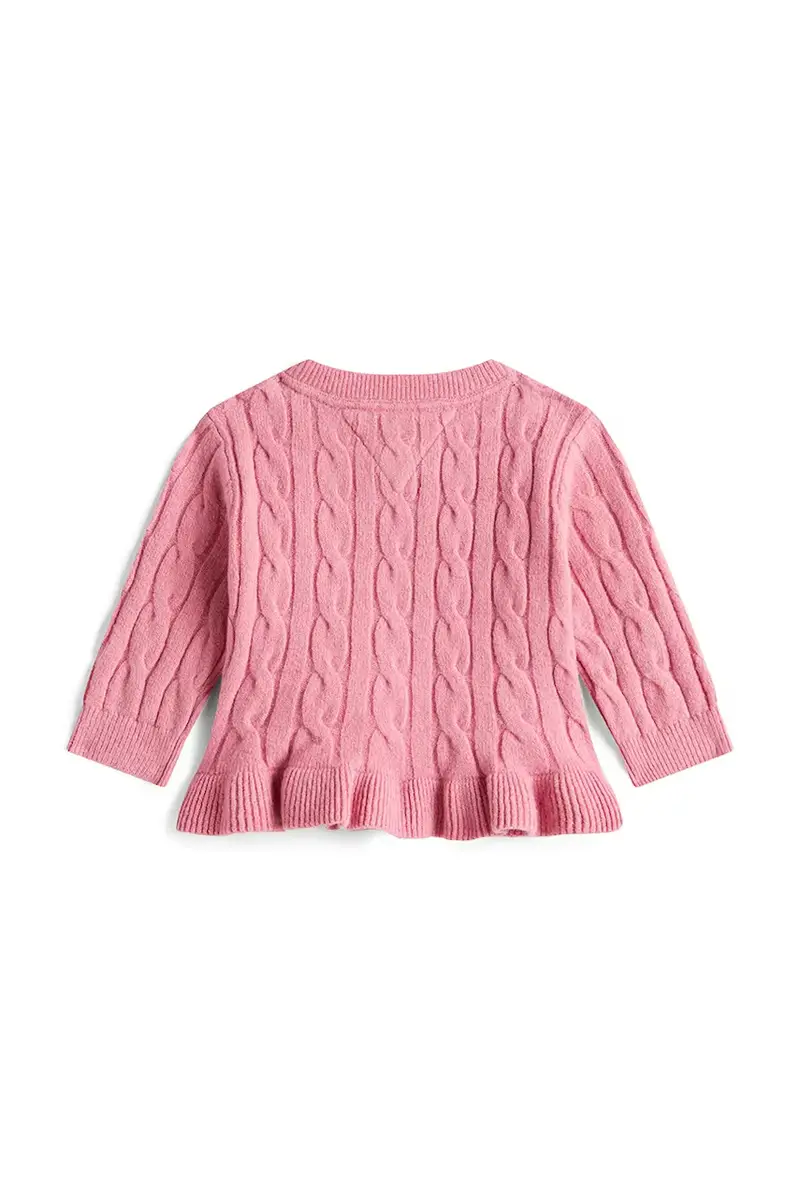 cardigan neonato/a colore rosa KN0KN02110 miniatura 2