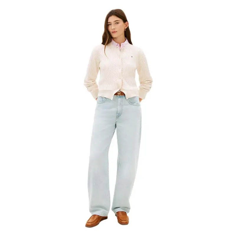 Cardigan Trecce Beige Donna S