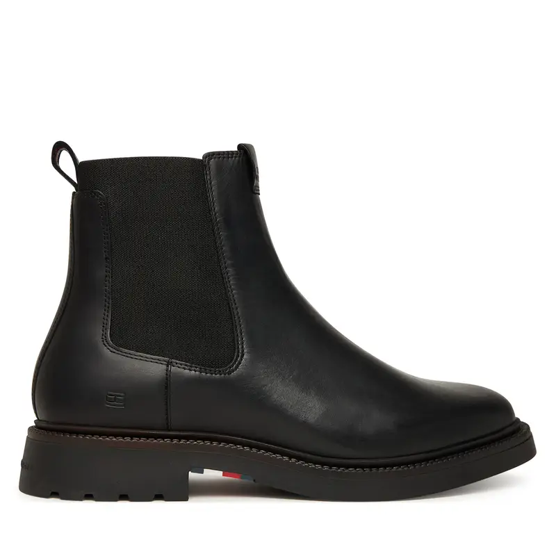 Chelsea Tommy Hilfiger Comfort Lwt FM0FM05591 Nero