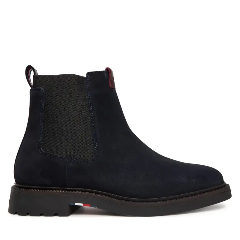 Chelsea Tommy Hilfiger Comfort Lwt FM0FM05592 Blu scuro