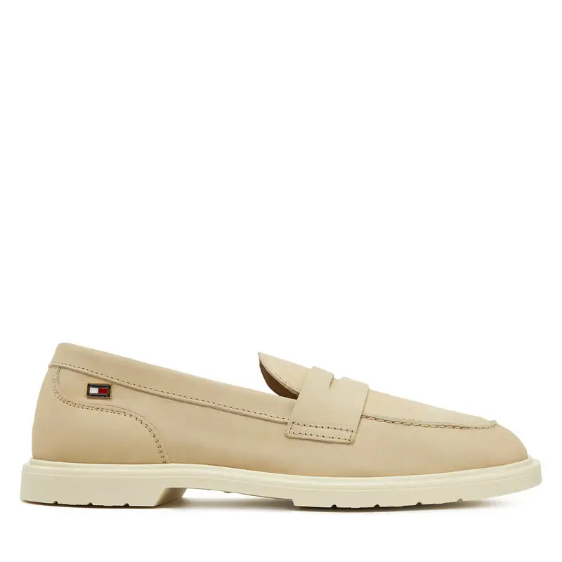 Chunky loafers Tommy Hilfiger FW0FW08679 Écru Écru