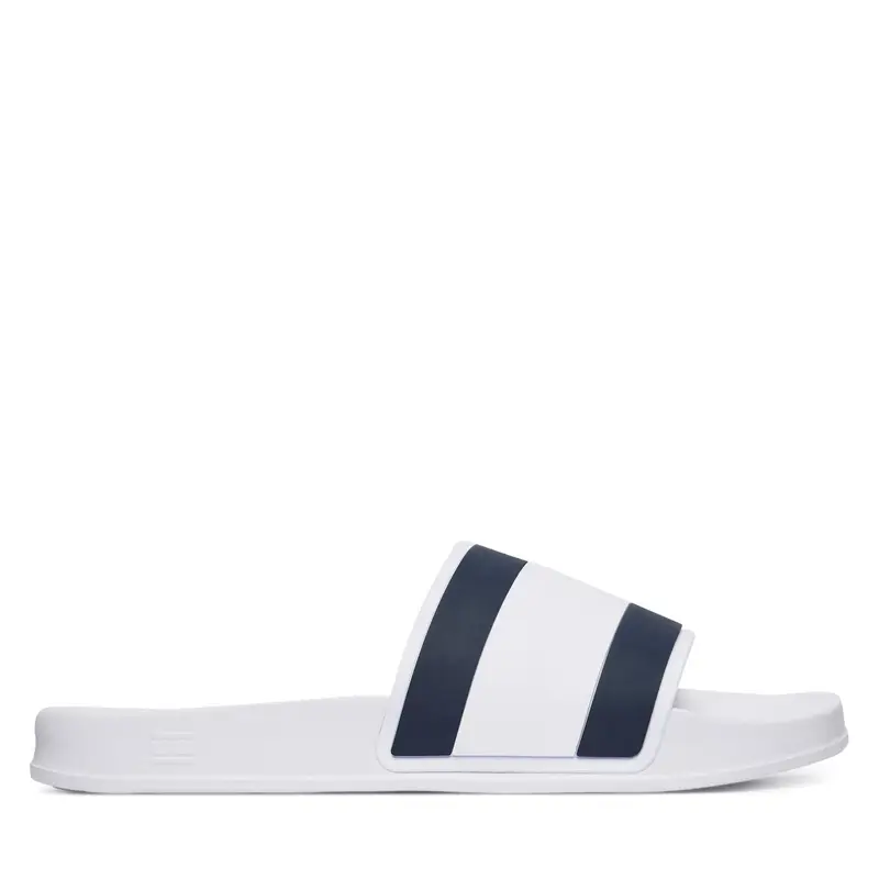Ciabatte Tommy Hilfiger Core Hilfiger Flag Pool Slide FM0FM05798 Bianco