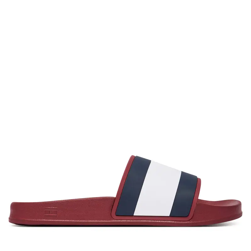 Ciabatte Tommy Hilfiger Core Hilfiger Flag Pool Slide FM0FM05798 Rosso