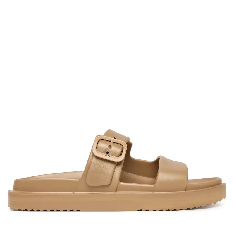 Ciabatte Tommy Hilfiger Double Strap FW0FW09114 Beige