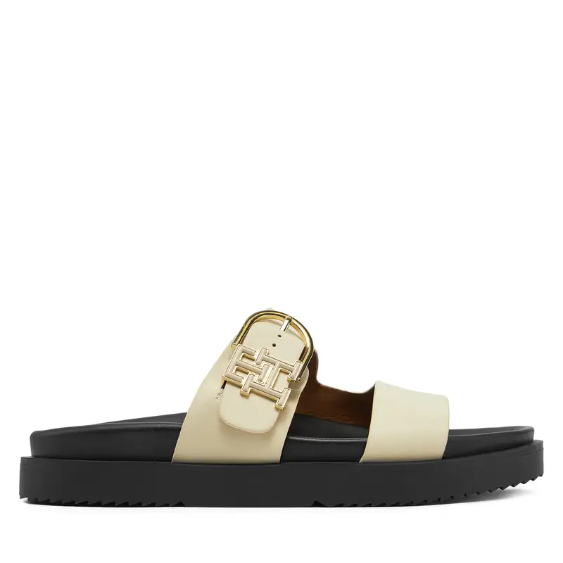 Ciabatte Tommy Hilfiger FW0FW08512 Écru Écru