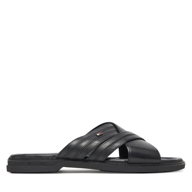Ciabatte Tommy Hilfiger Premium Hilfiger Cc Lth Sandal FM0FM05504 Nero