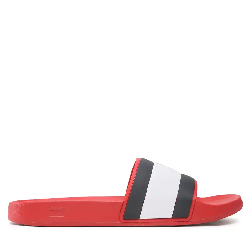 Ciabatte Tommy Hilfiger Rubber Th Flag Pool Slide FM0FM04263 Rosso