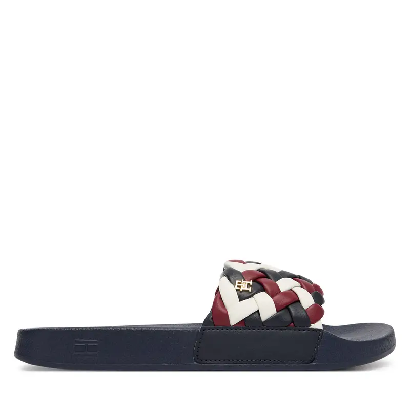 Ciabatte Tommy Hilfiger Th Cornrow Pool Slide FW0FW09039 Multicolore
