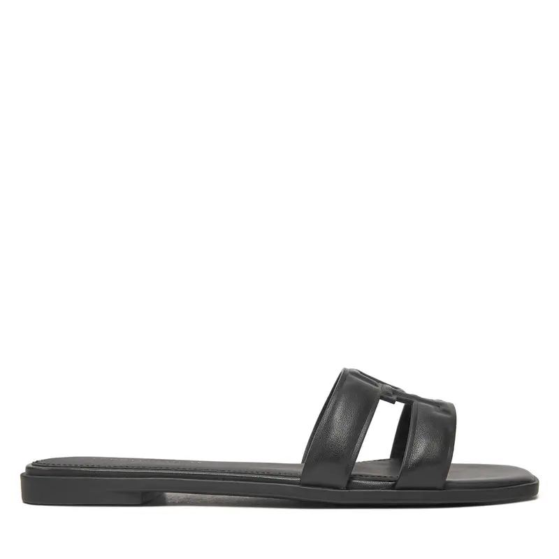 Ciabatte Tommy Hilfiger Th Logo Strap Mule FW0FW08671 Nero