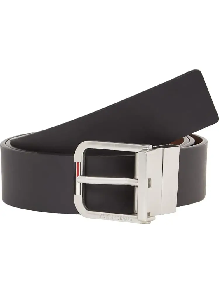 cintura austin reversible 3.5 marrone e cuoio