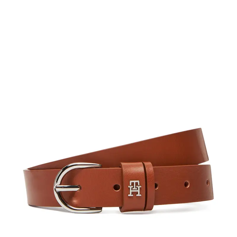 Cintura da donna Tommy Hilfiger Essential Effortless 2.5 Sv AW0AW17279 Marrone