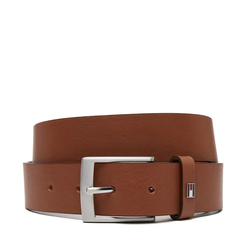 Cintura da uomo Tommy Hilfiger Adan 3 5 Ext AM0AM13014 Marrone