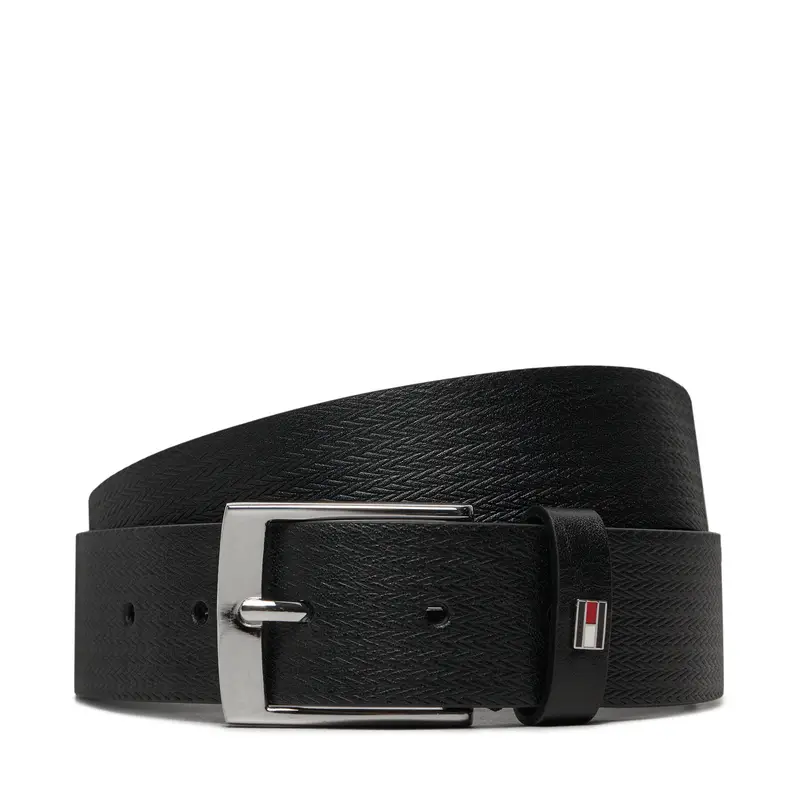 Cintura da uomo Tommy Hilfiger AM0AM13015 Nero
