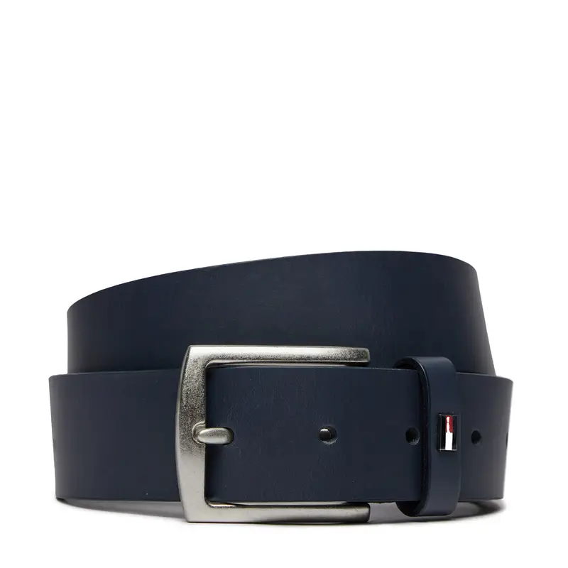 Cintura da uomo Tommy Hilfiger Denton 3.5 Ext AM0AM12054 Blu scuro