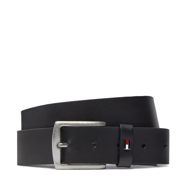 Cintura da uomo Tommy Hilfiger Denton 3.5 Ext AM0AM12054 Nero